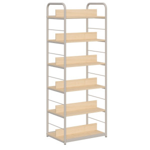 Regał dwustronny B o zwiększonej wytrzymałości półek