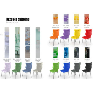 Krzesło szkolne ENTELO Classic nr 5