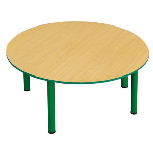 Stół przedszkolny PUCHATEK blat okrągły nr 0-4