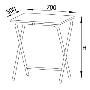 Stół szkolny egzaminacyjny pojedynczy OSE 1-osobowy