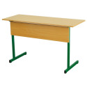 Stół szkolny L z maskownicą 2-osobowy