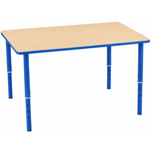 Stół PUCHATEK II blat prostokątny 1300x800 regulowany nr 1-4
