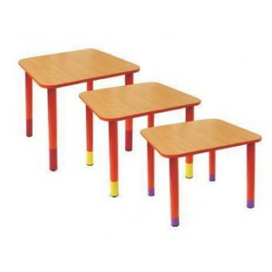 Stół "Puchatek" z bl. kwadrat Nr 1-4 Stół "Puchatek" z bl. kwadrat Nr 1-4