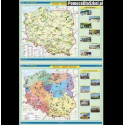 Mapa Polska. Skarby przyrody / Skarby kultury 